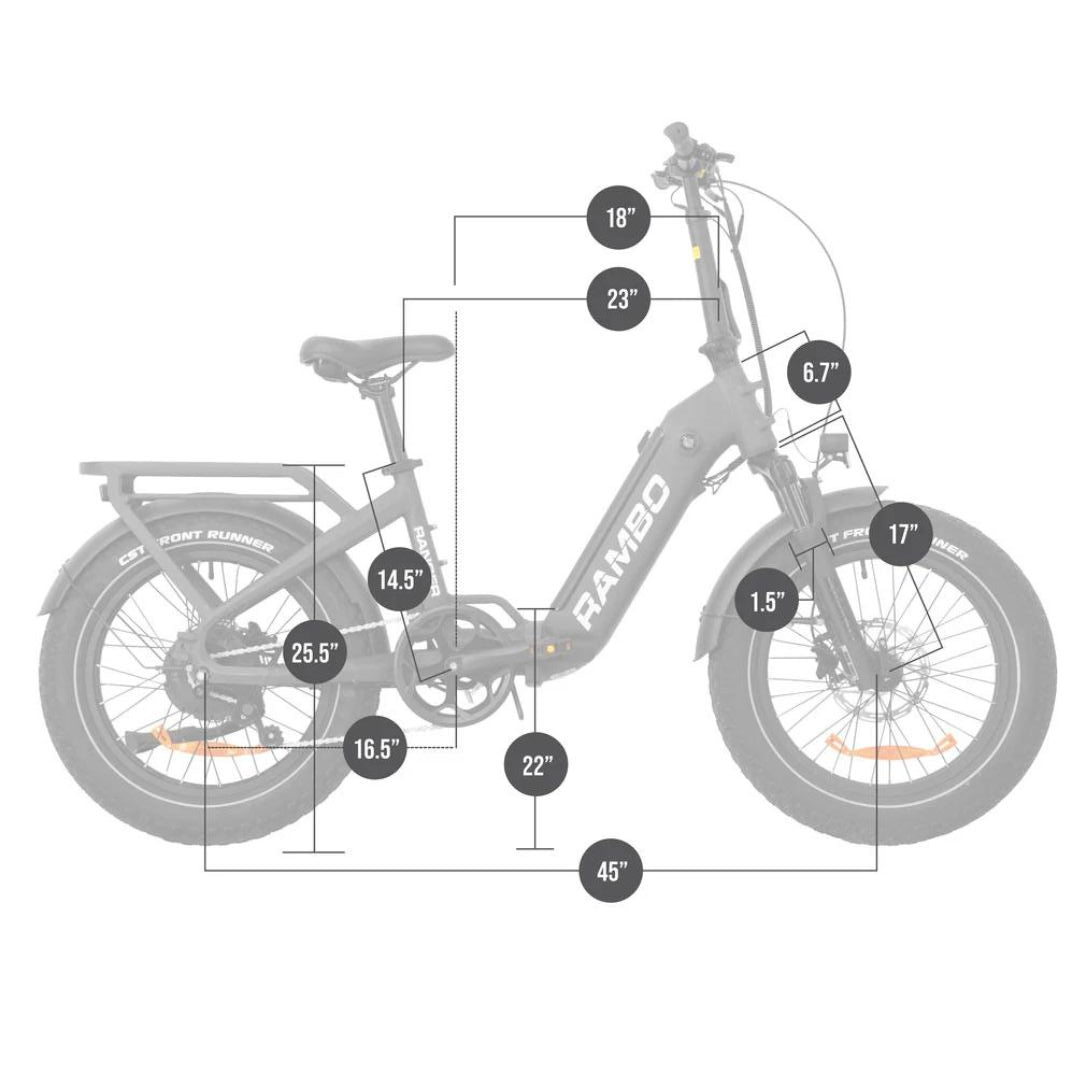  Rambo Bikes, FOLDING E-BIKE